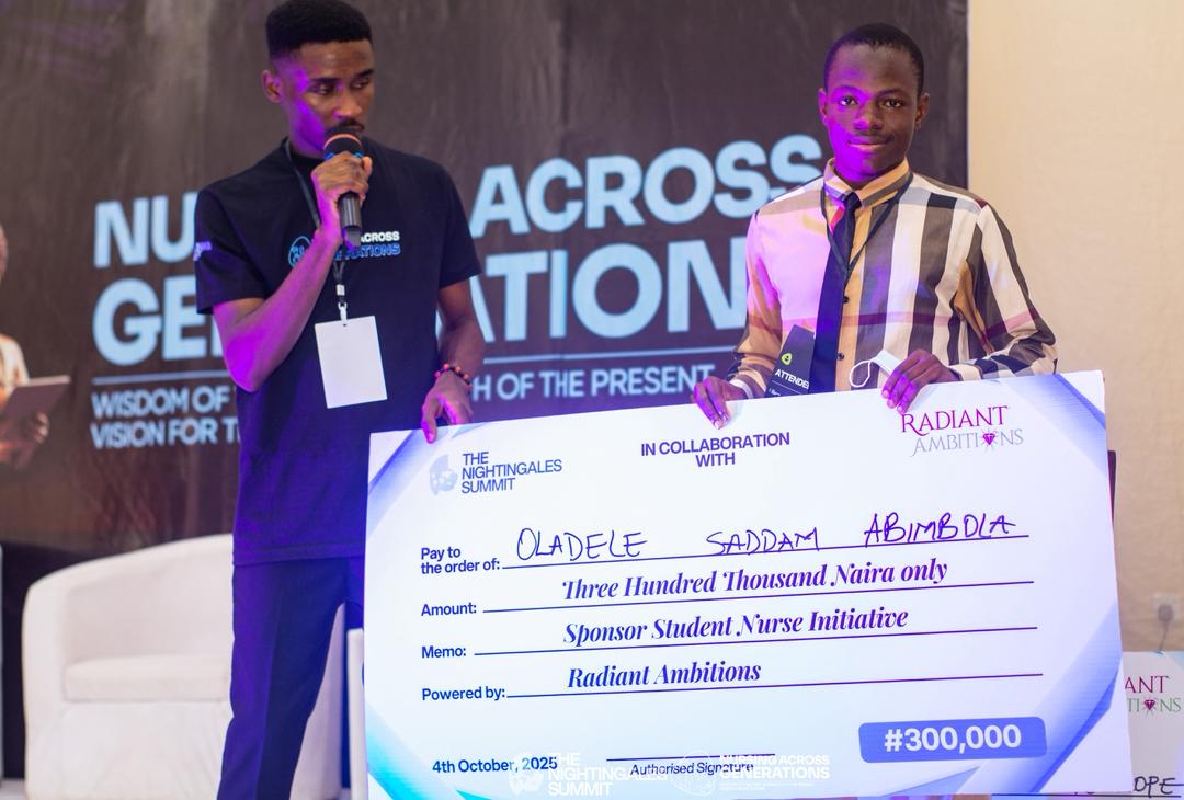 Scholarship presentation